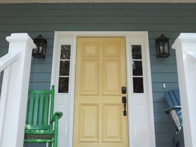 Residential Door Painting - Charleston, SC
