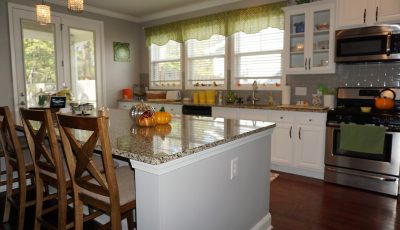 Kitchen after being repainted by CertaPro Charleston