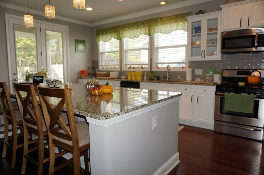 Kitchen after being repainted by CertaPro Charleston
