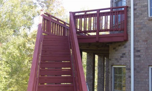 Deck Stairs Painting / Staining