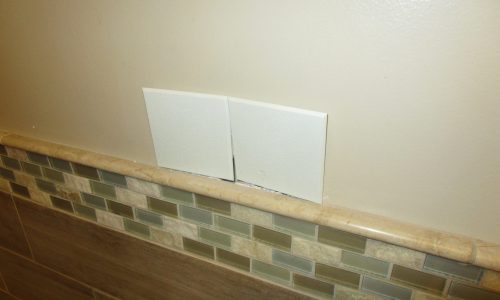 Patched Drywall