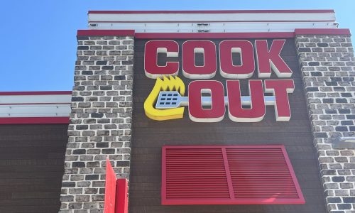 Cookout Trim and Shutter Repainted