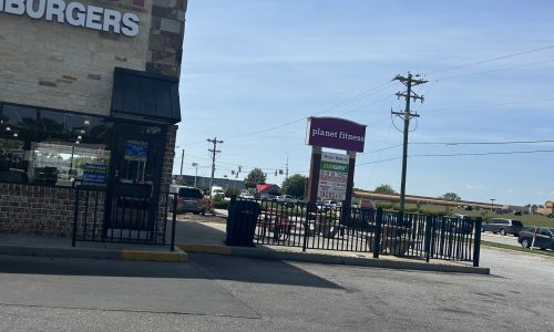 Repainted Cookout Railings