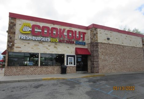 Cookout Exterior Painting Update in Greenville, SC