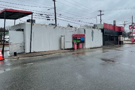 Before Photo of the Back View of Cookout