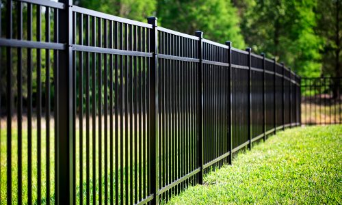 Wrought-Iron or Metal Fencing