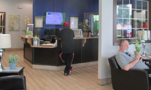 Honest-1 waiting area