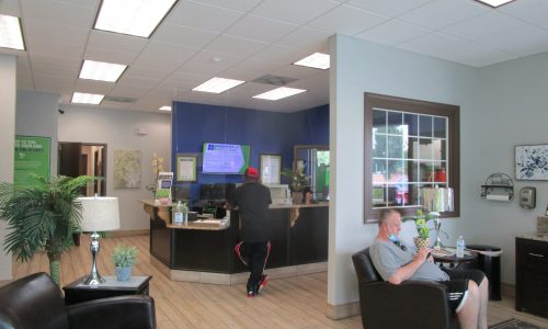 Refinished Customer Area