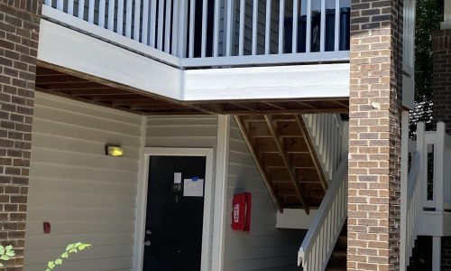 Railing and Staircase Drying