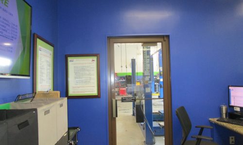 Refinished Door Frames