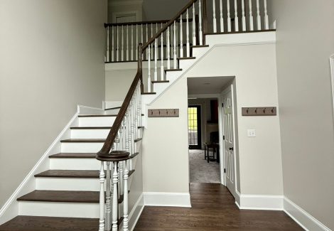 Stairwell Brightening Paint Refresh