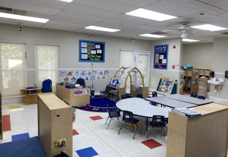 interior painting classroom