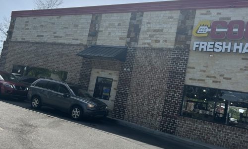 Black Drive Through Roof Repainted