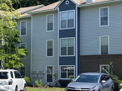 Exterior Update - Gray and Navy