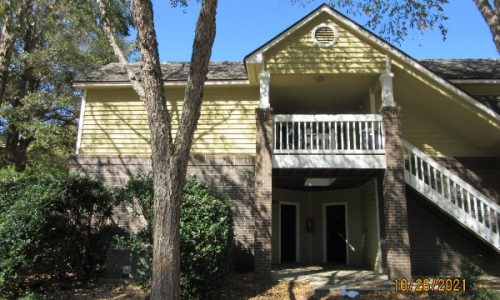 Front View of Apartment Complex