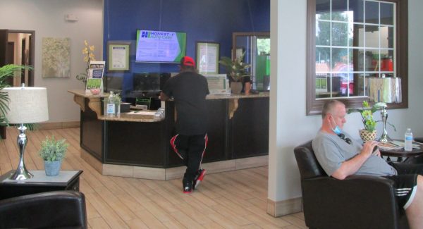 Honest-1 waiting area