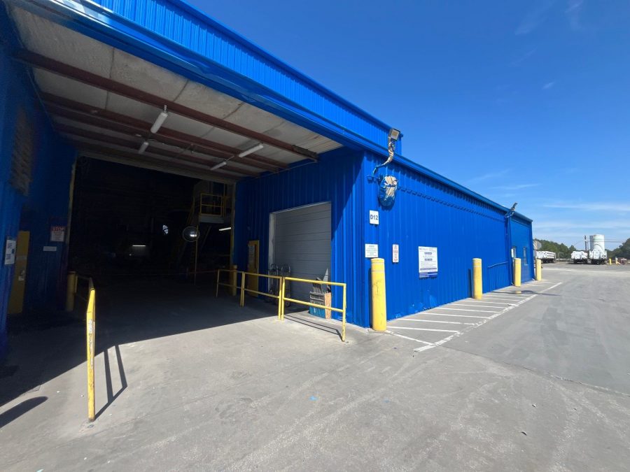 blue painted industrial facility Preview Image 2