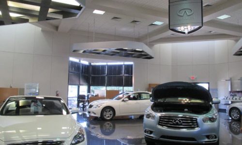 Infiniti Interior Showroom