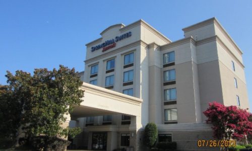 Close Up Before View of Hotel