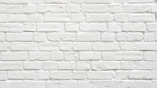 flat white brick wall surface