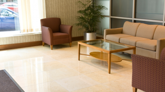 interior of healthcare building in charlottesville