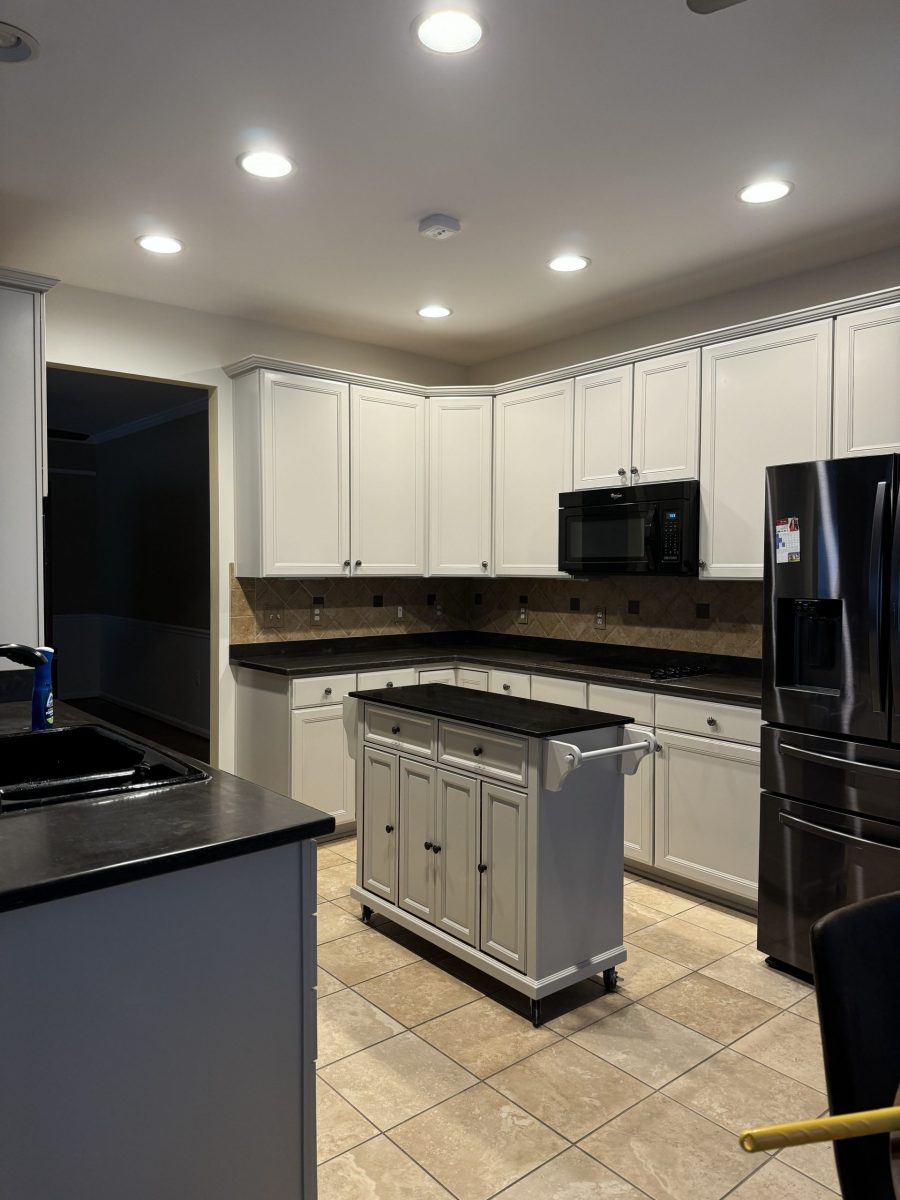 white cabinets after painting Preview Image 3
