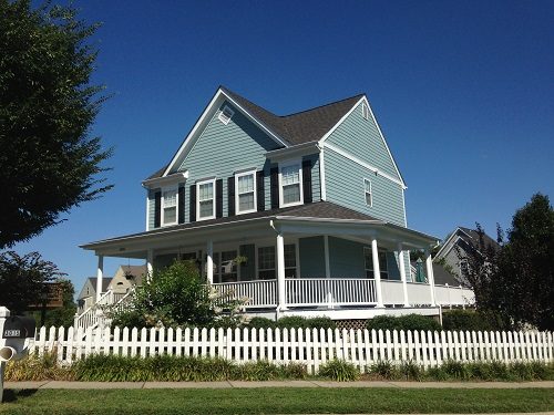 Exterior painting by CertaPro house painters in Charlottesville, VA
