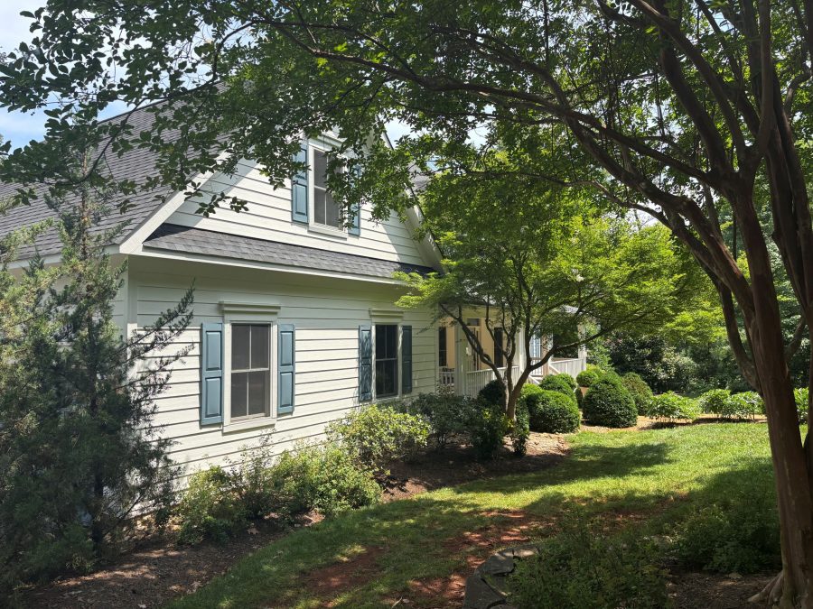 side of house with white painted siding Preview Image 4