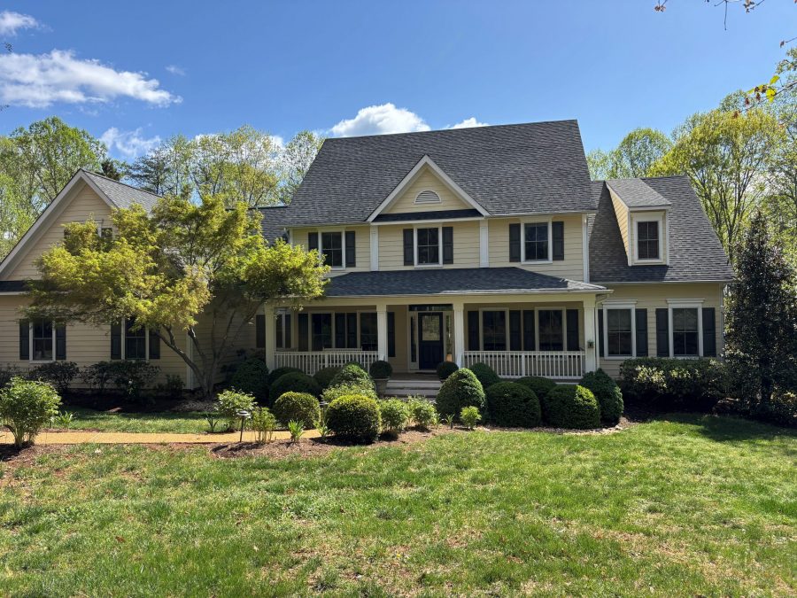 pale yellow painted home with front porch Preview Image 5