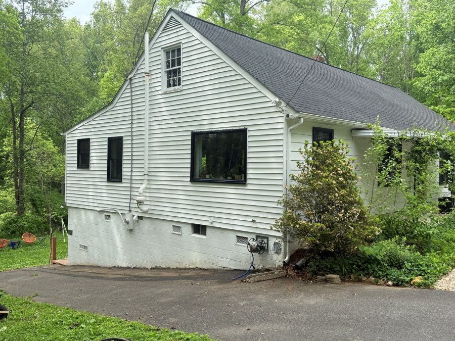 side view of house with white siding Preview Image 4
