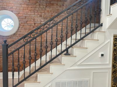 Metal Coatings by CertaPro Painters of Chattanooga, TN - Stair railing