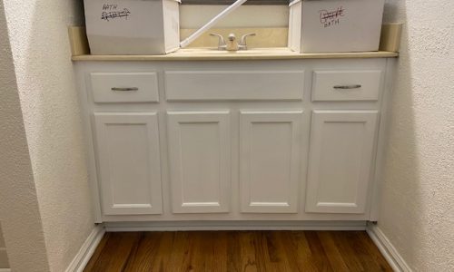 Vanity Refinishing