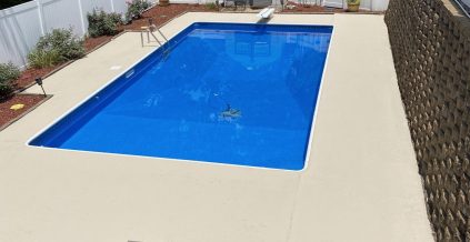 Pool Deck Refinish – Exterior