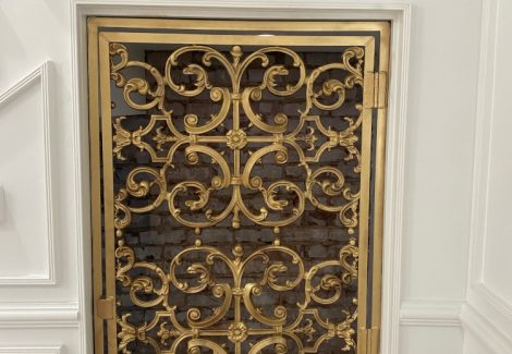 Metal Coatings by CertaPro Painters of Chattanooga, TN - Decorative door