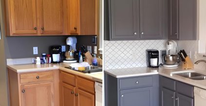 Full Kitchen Cabinetry Repaint