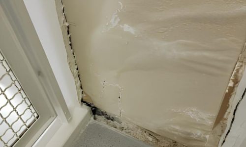 2 Close-Up [Bulging Drywall]