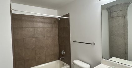 Fresh White Coat for Bathroom