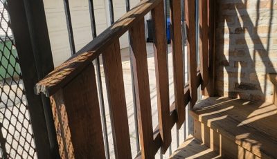 Wood Staining Project for Condo Association