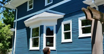 Two-Story Home Exterior in Chicago, IL