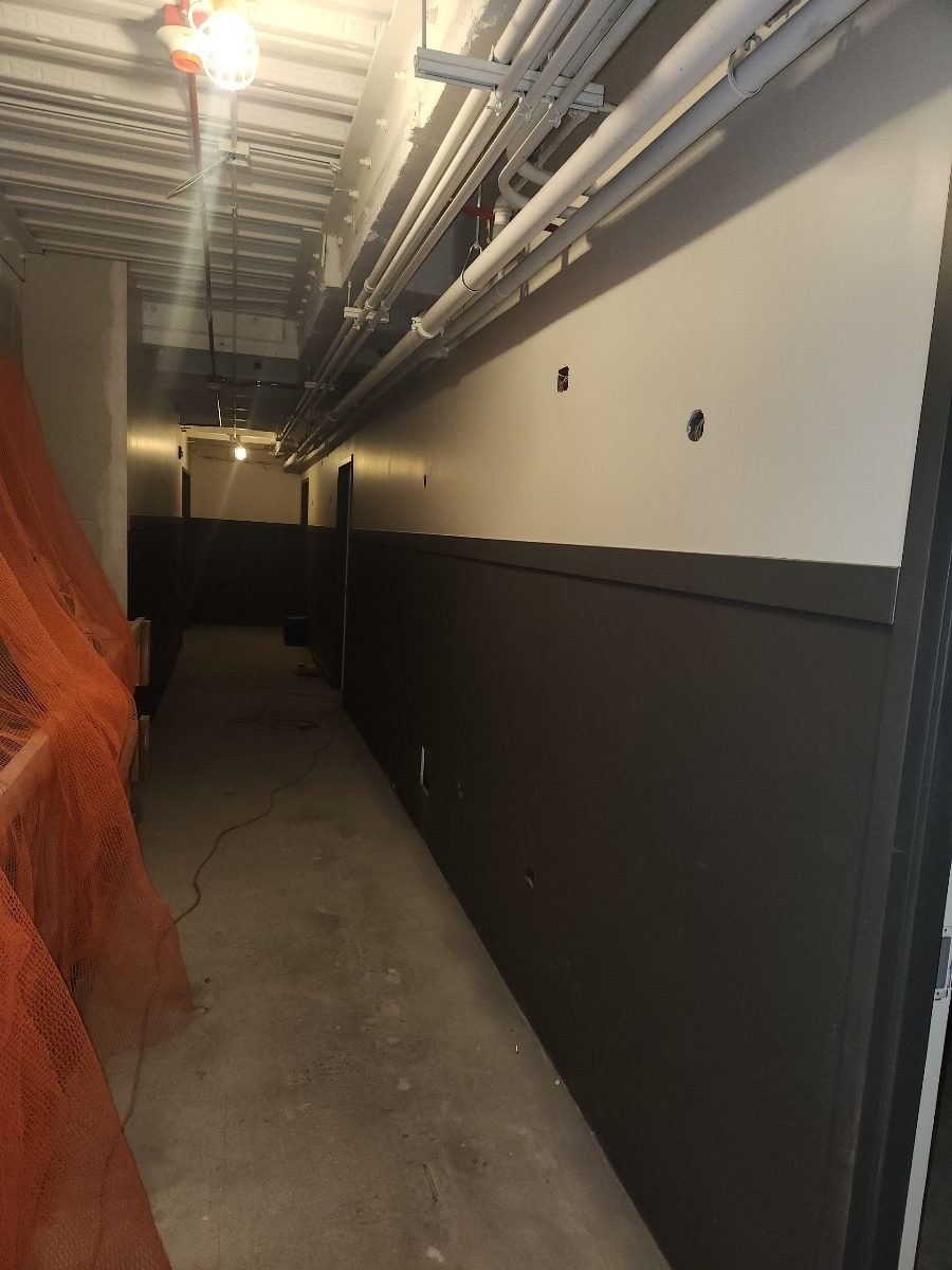 newly painted finished apartment complex hallway on Broadway Chicago IL Preview Image 7