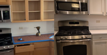 Before & After of Cabinets in Lincoln Park, IL ...