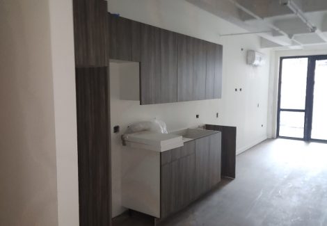 apartment cabinets painting room Chicago