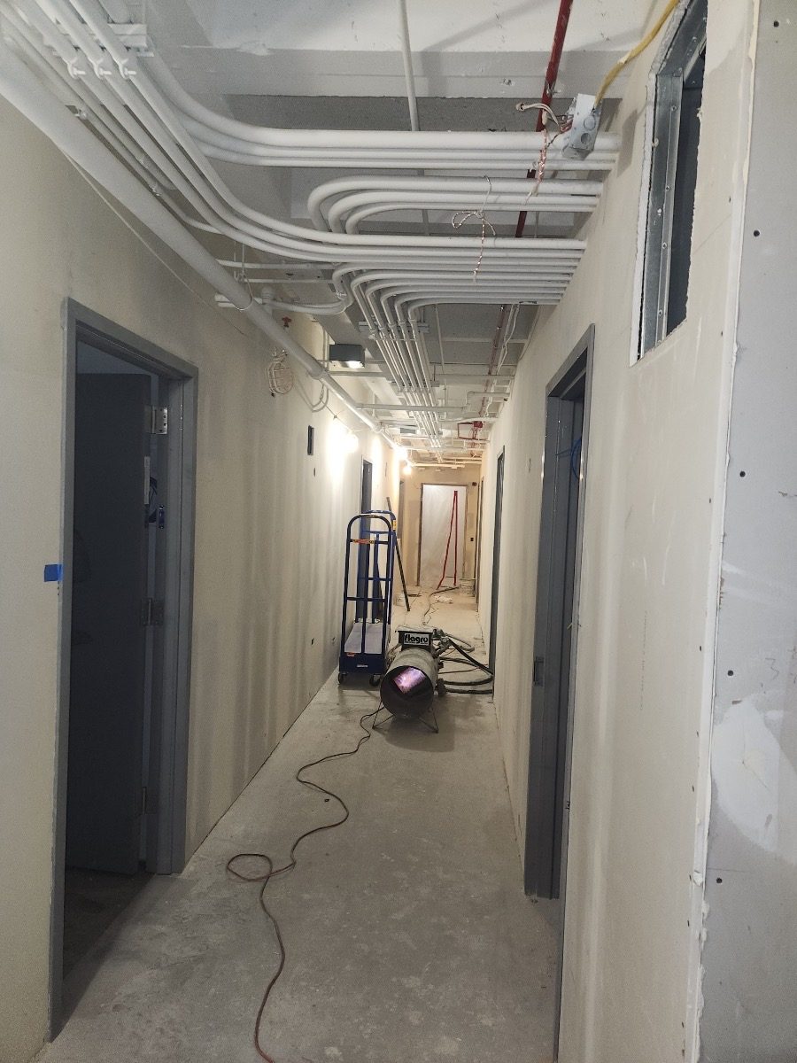 painted finished apartment hallway Chicago Preview Image 8