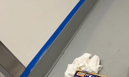 After Painting & Re-Fastening