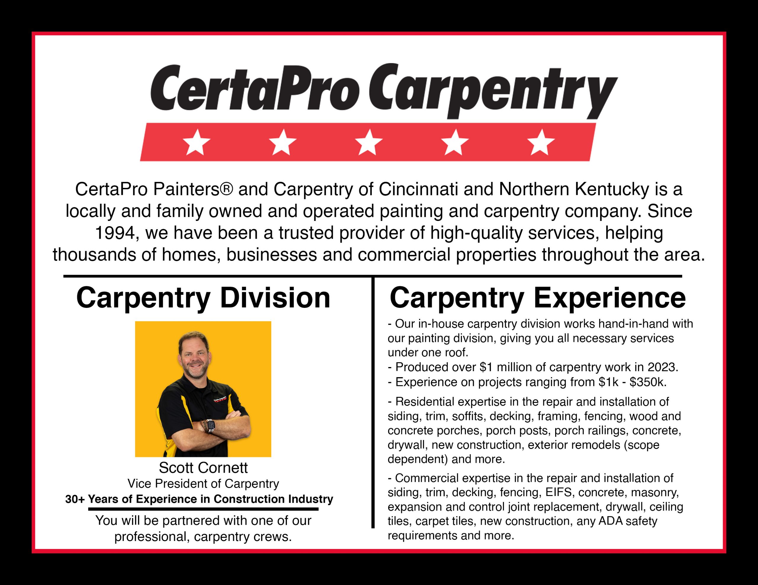 CertaPro Carpentry