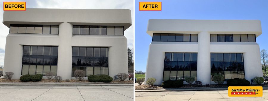 office building before and after Preview Image 2