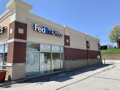 fed ex office after painting
