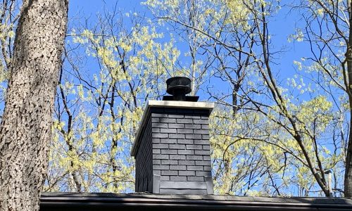 Chimney After Painting