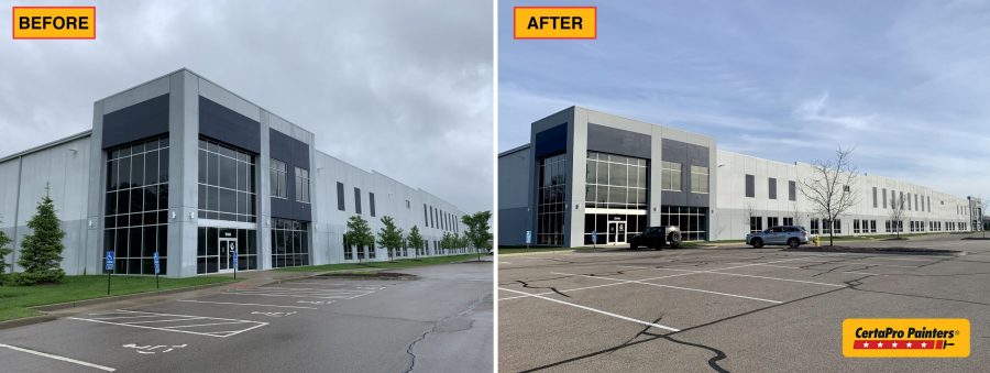 Industrial Paint Project Before & After Preview Image 5