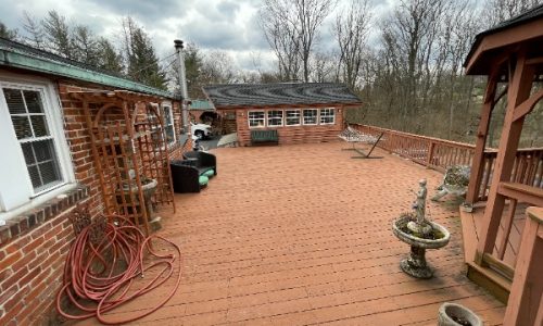 Pre Staining Deck and Siding